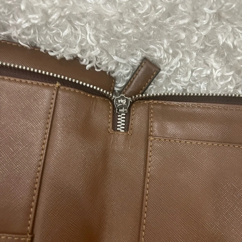 Prada Chocolate Leather Briefcase